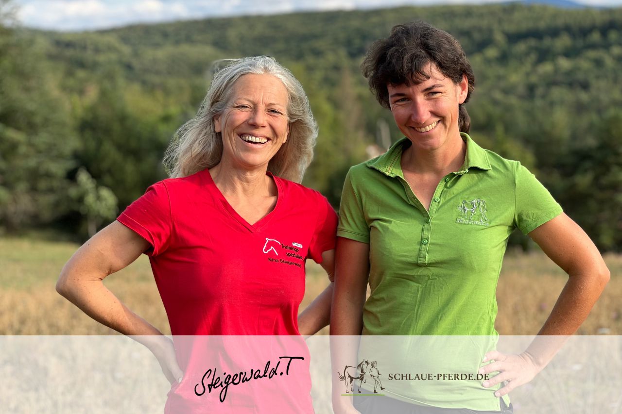 Portrait Nina Steigerwald und Conny Pfister - Ausbilder im Trainingsspezialist Pferd