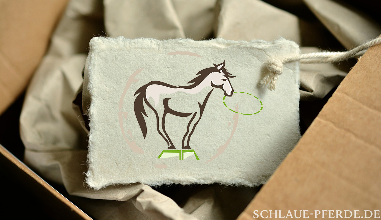 Verpackungsmaterial für das Gelassenheitstraining - Ideen für das Schrecktraining mit Pferden; Bildquelle Verpackungsmaterial: Pixabay